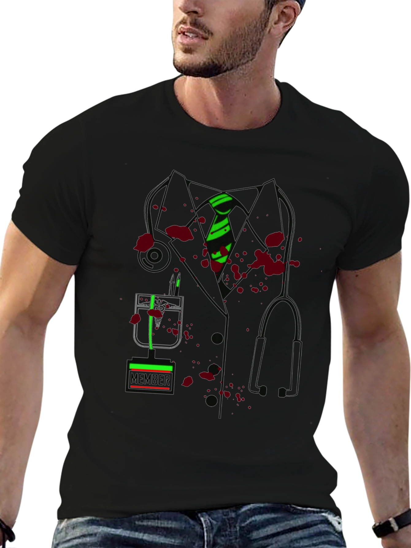Doctor Costume Graphic T-Shirt