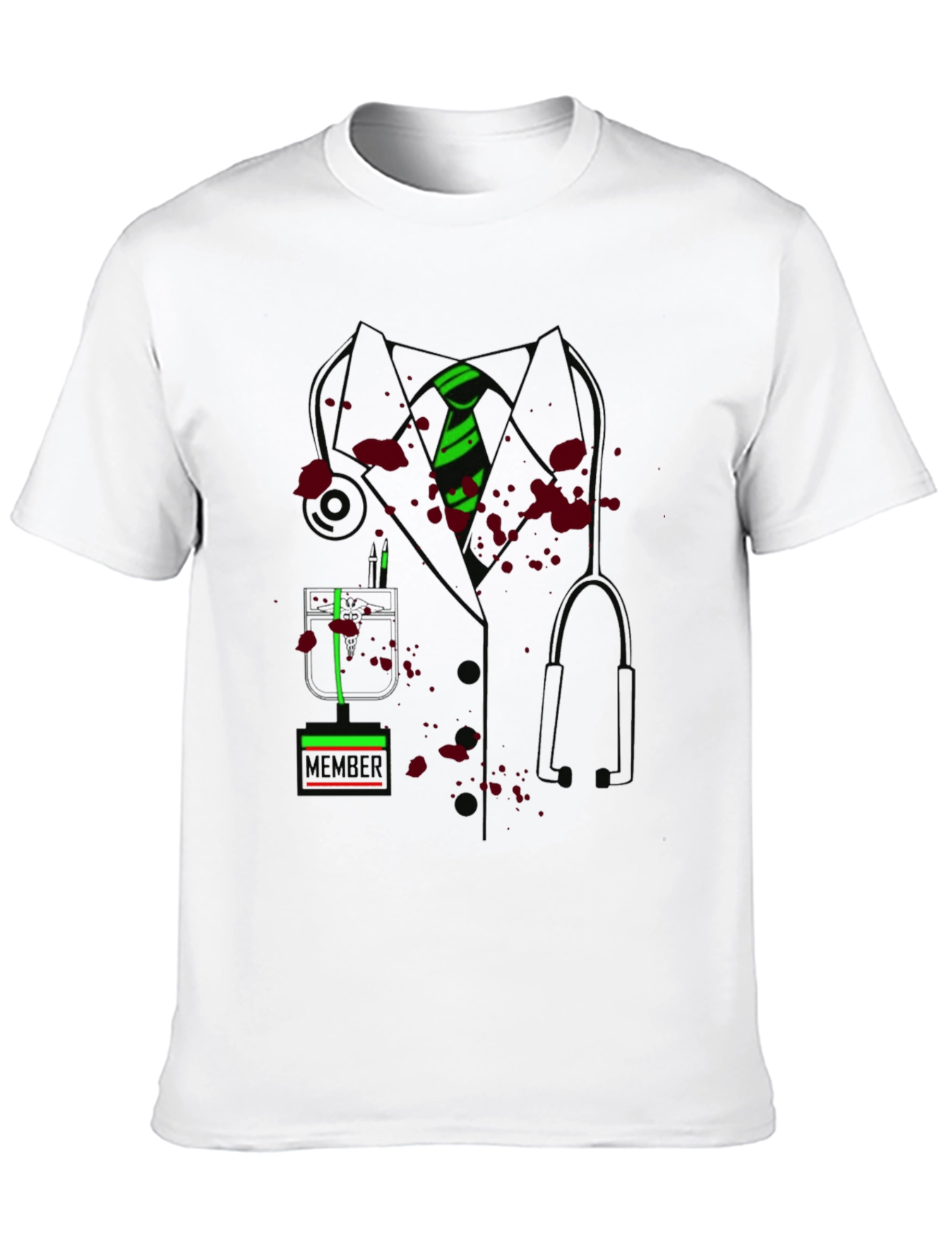 Doctor Costume Graphic T-Shirt