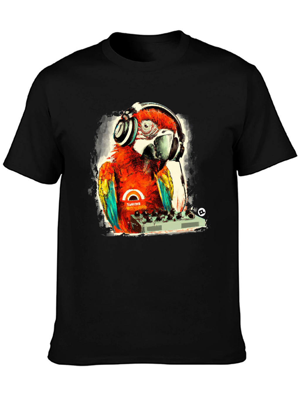DJ Parrot Graphic Tee