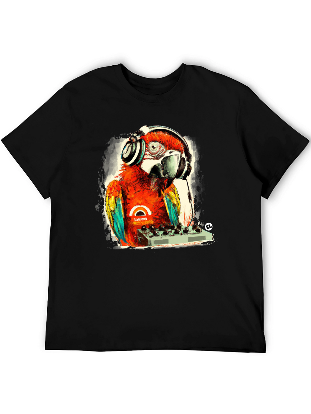 DJ Parrot Graphic Tee