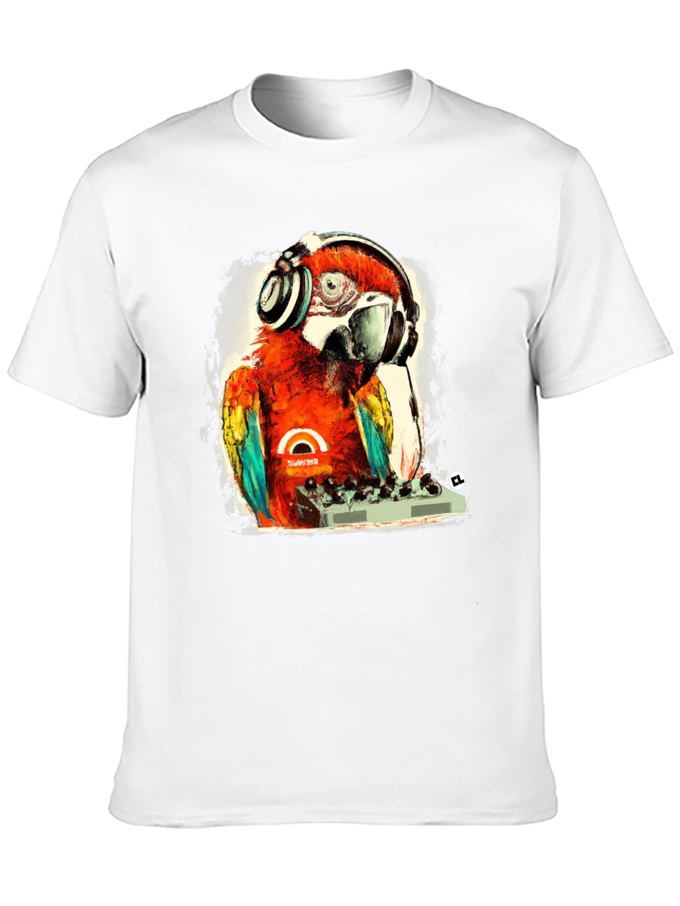 DJ Parrot Graphic Tee