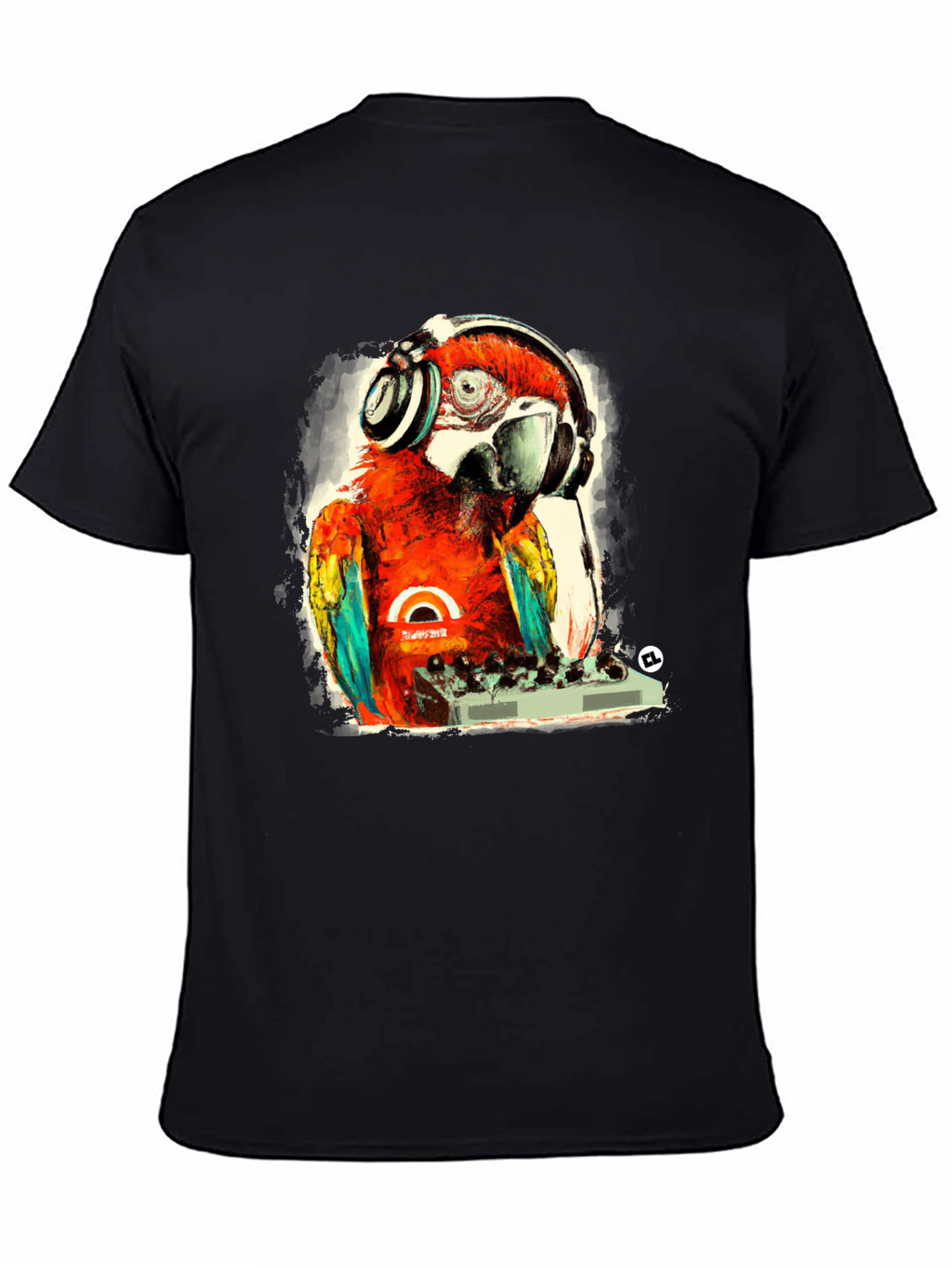 DJ Parrot Graphic Tee