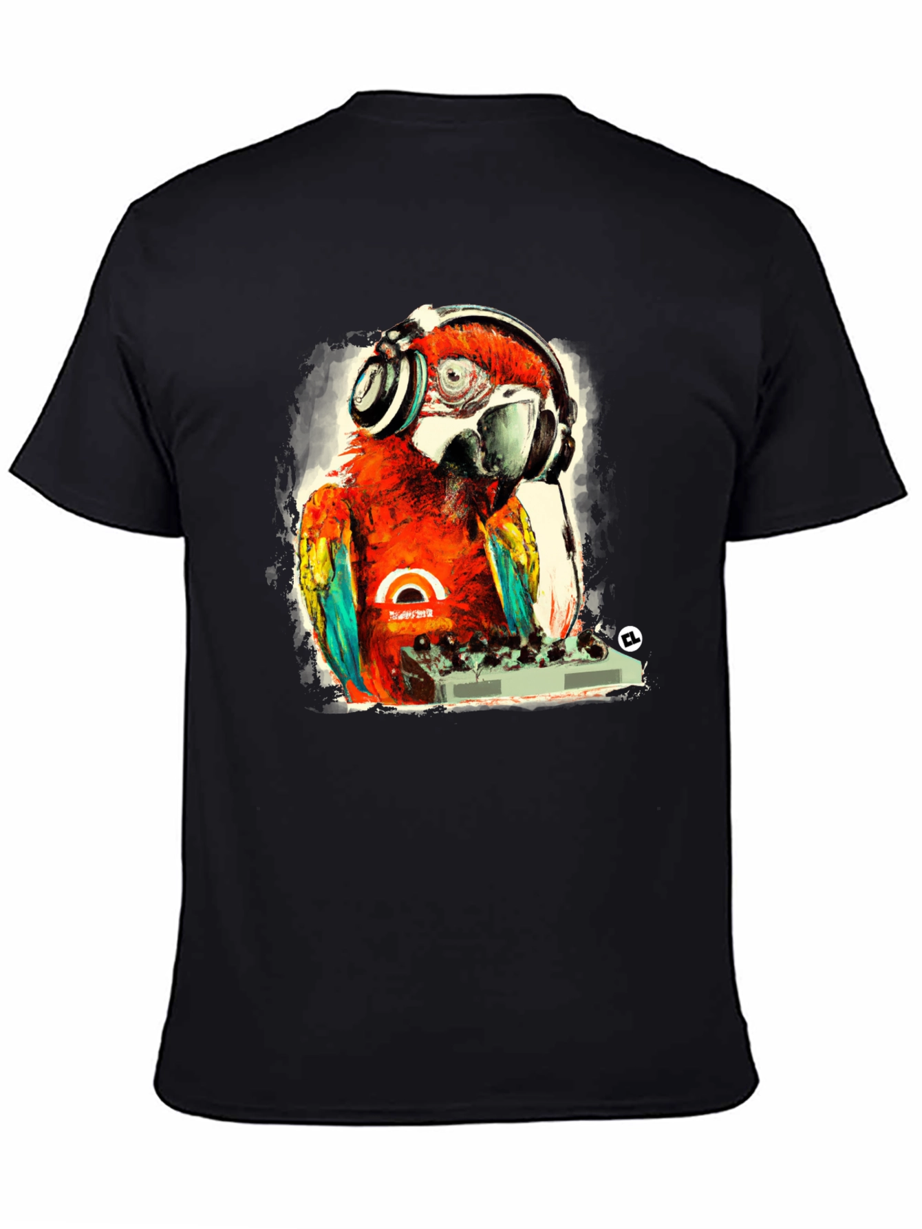 DJ Parrot Graphic Tee