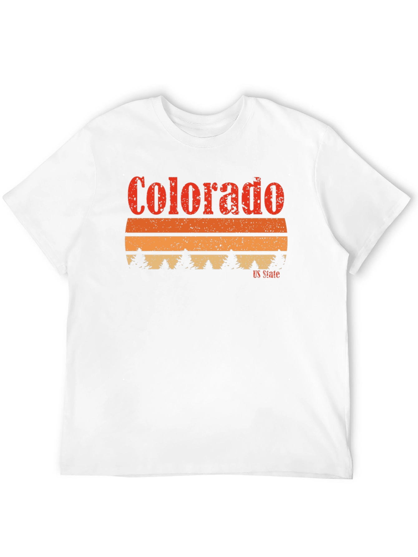 Colorado US State Retro Graphic T-Shirt
