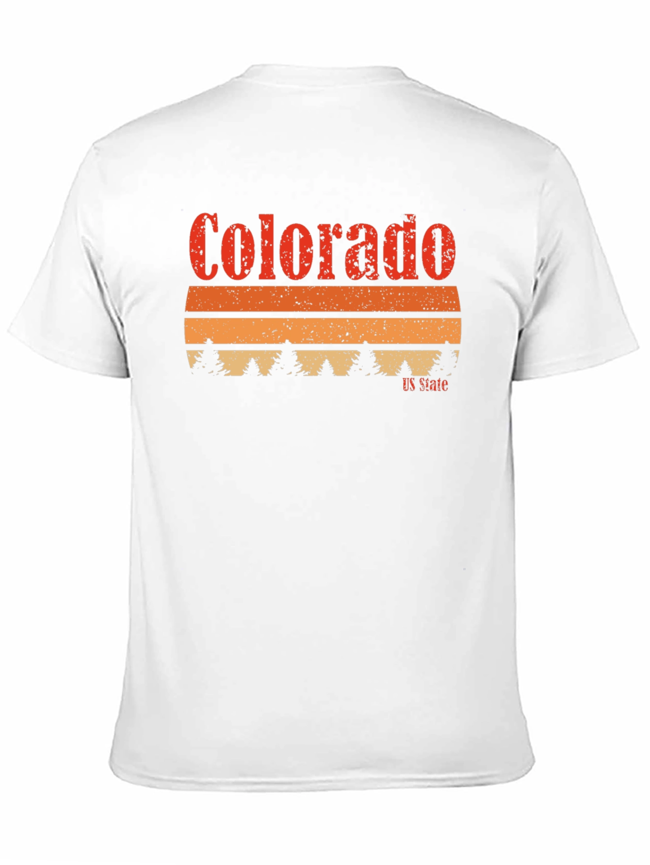 Colorado US State Retro Graphic T-Shirt