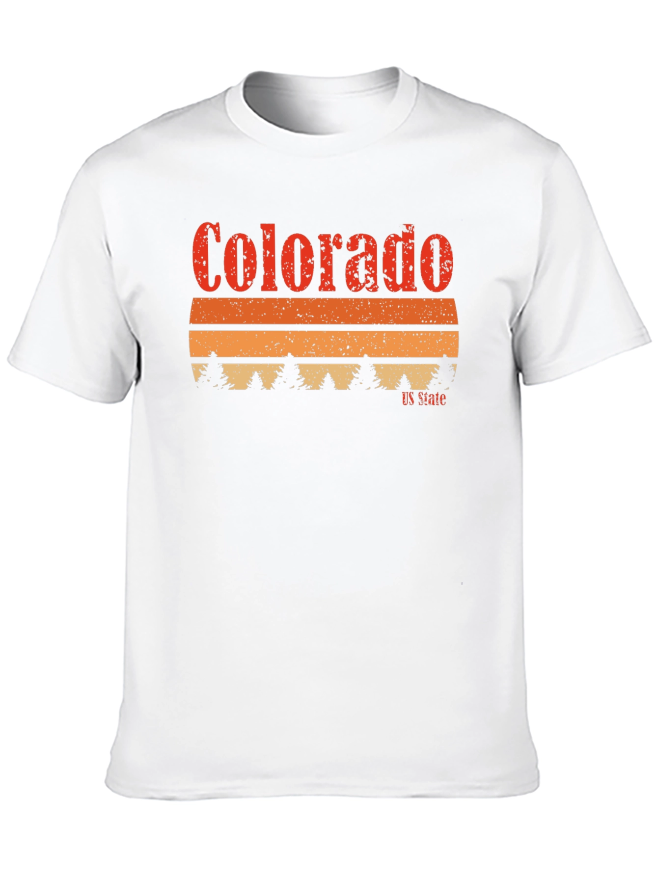 Colorado US State Retro Graphic T-Shirt