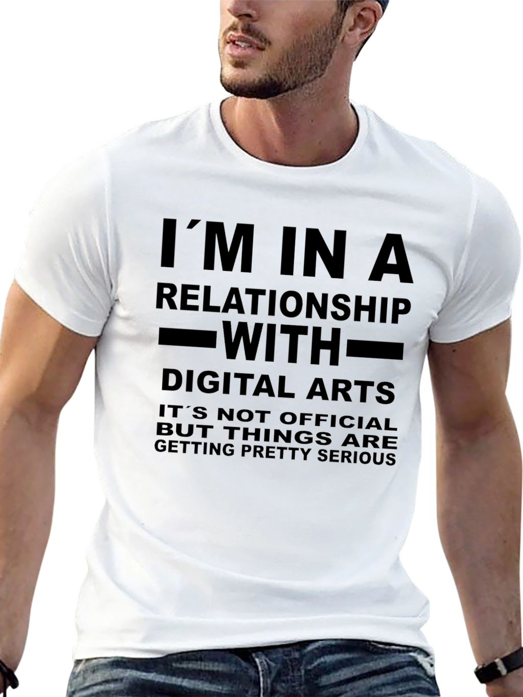 Digital Arts Relationship T-Shirt: Funny & Serious