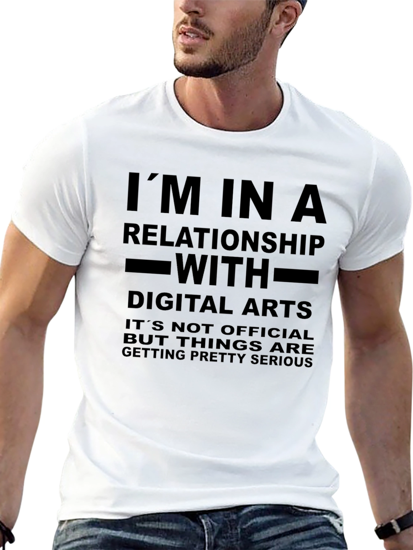 Digital Arts Relationship T-Shirt: Funny & Serious