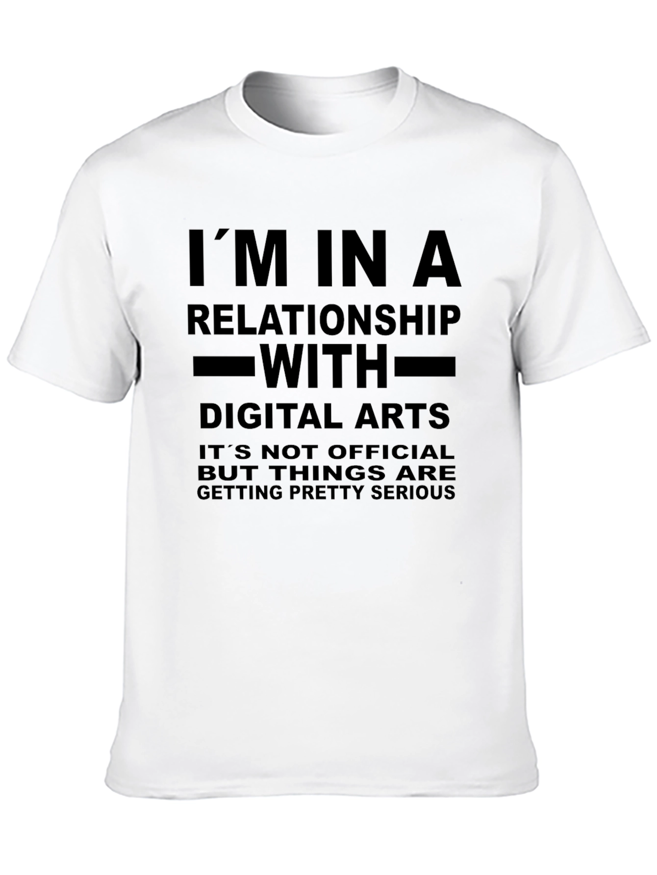 Digital Arts Relationship T-Shirt: Funny & Serious