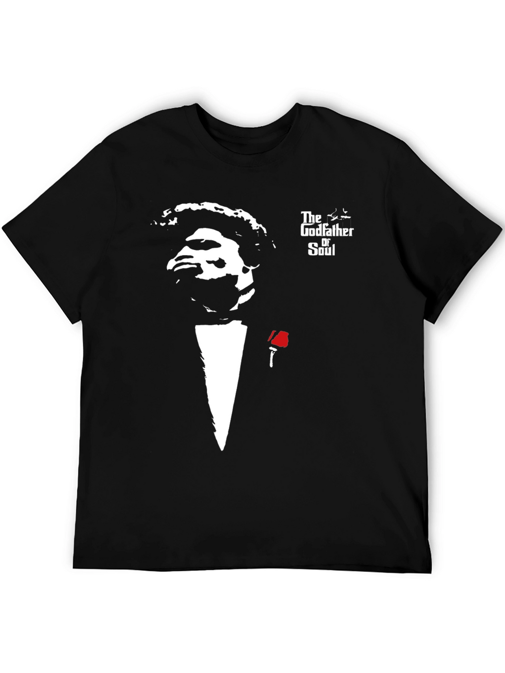 The Godfather of Soul Black Graphic T-Shirt