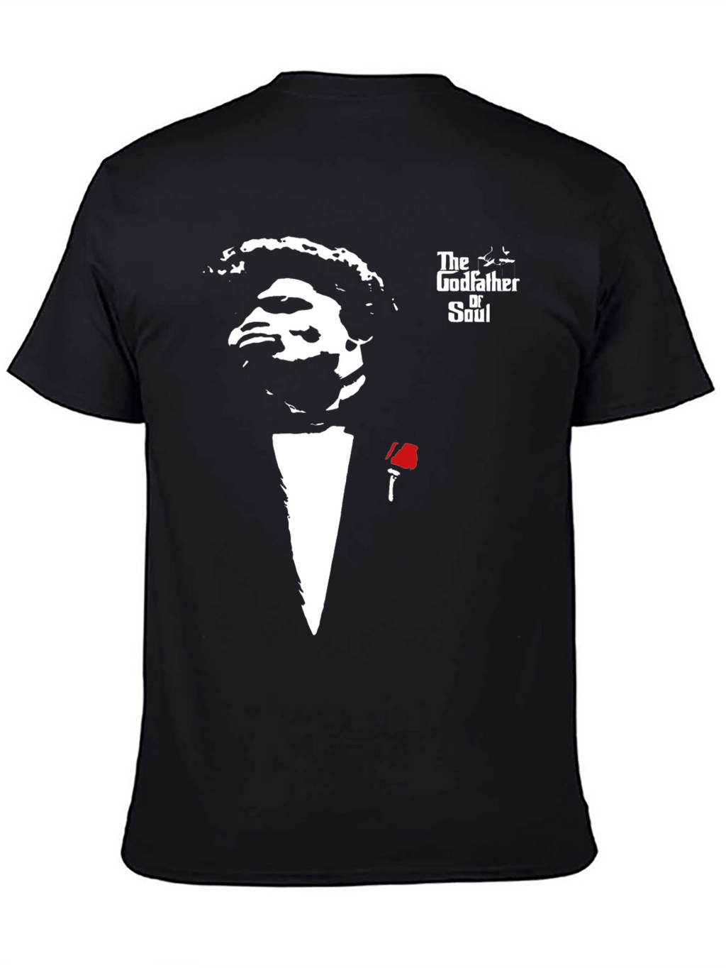 The Godfather of Soul Black Graphic T-Shirt