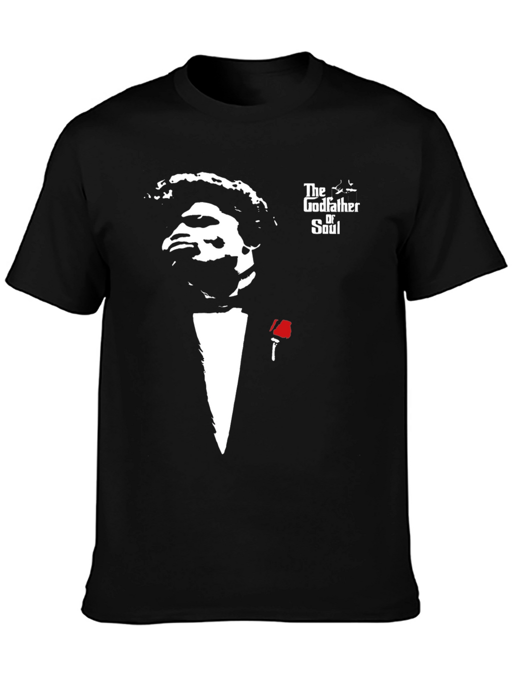 The Godfather of Soul Black Graphic T-Shirt
