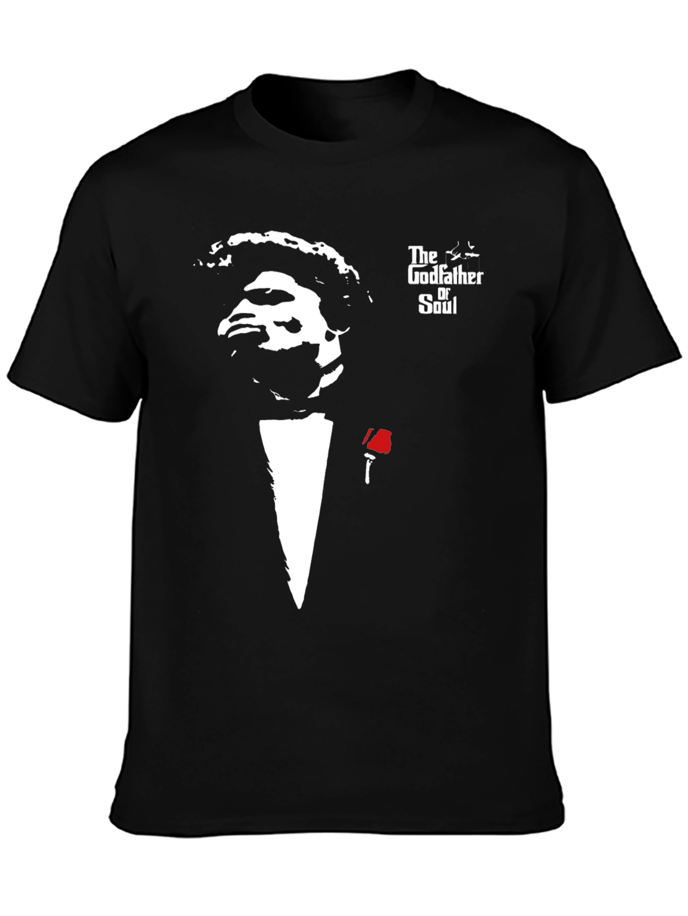 The Godfather of Soul Black Graphic T-Shirt