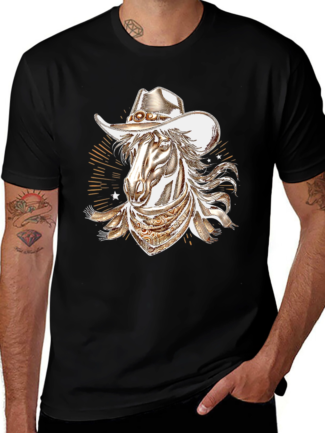 Cowboy Horse Graphic Tee