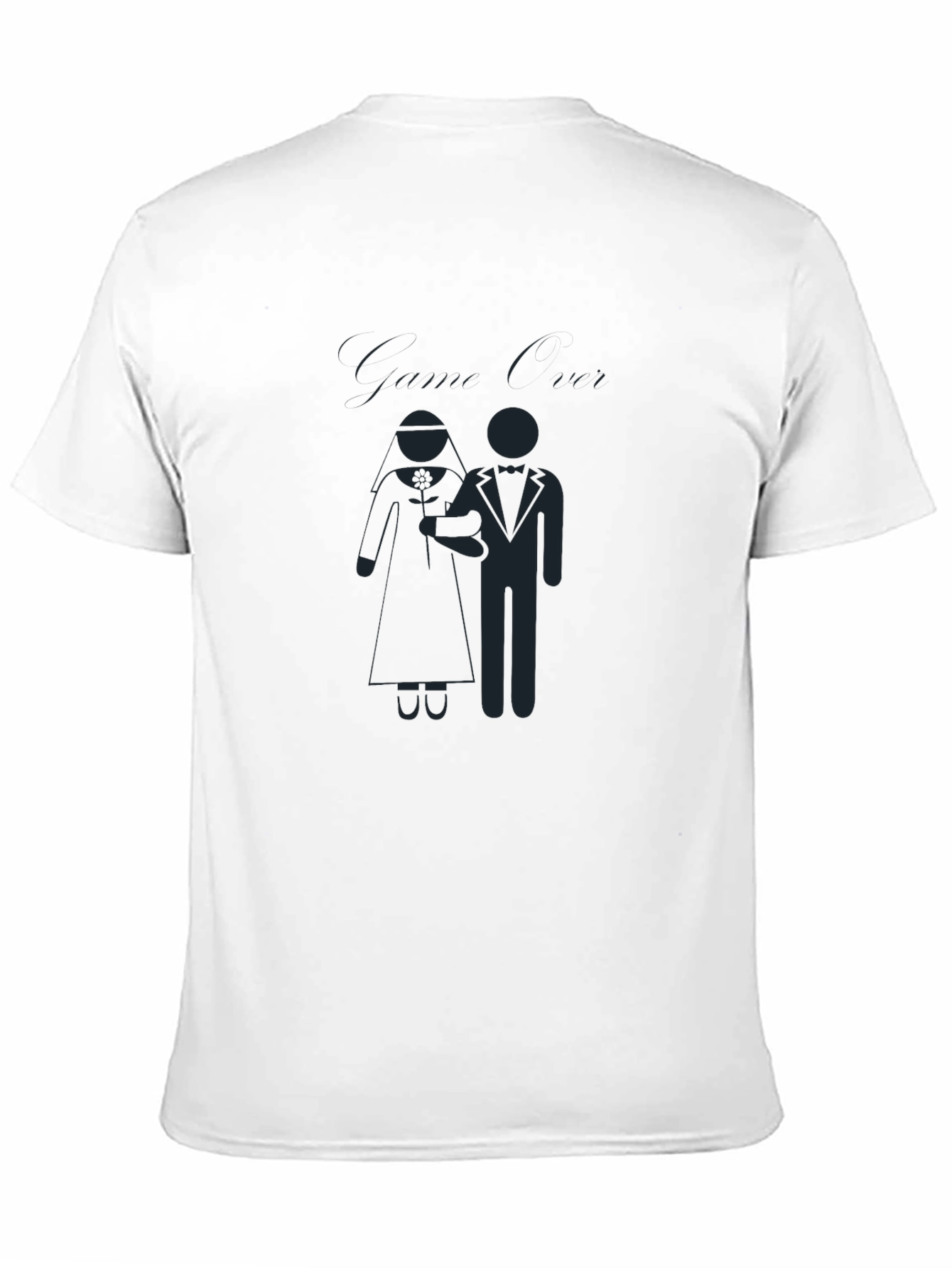 Bride & Groom Graphic Tee - Wedding Celebration Shirt