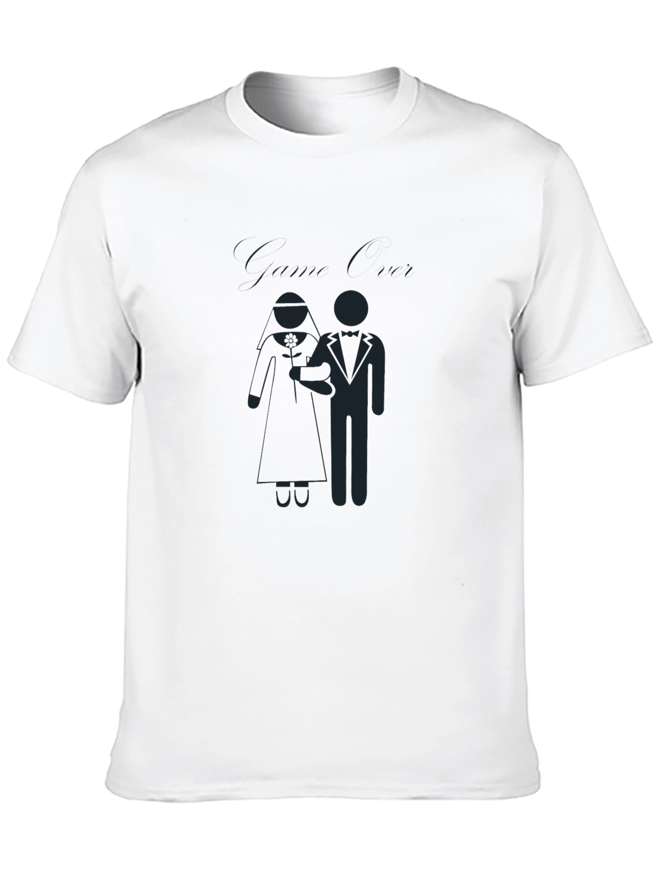 Bride & Groom Graphic Tee - Wedding Celebration Shirt