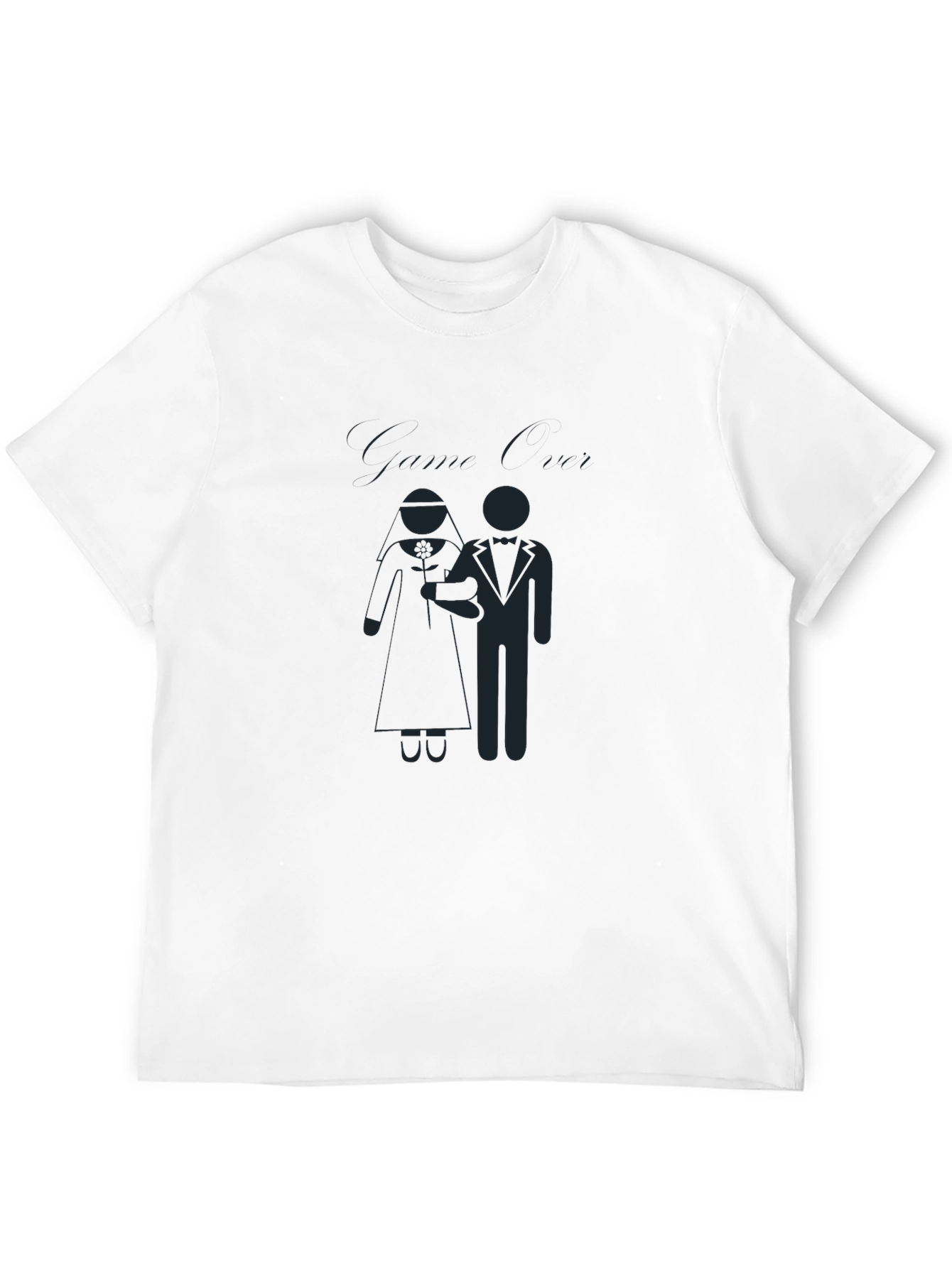 Bride & Groom Graphic Tee - Wedding Celebration Shirt