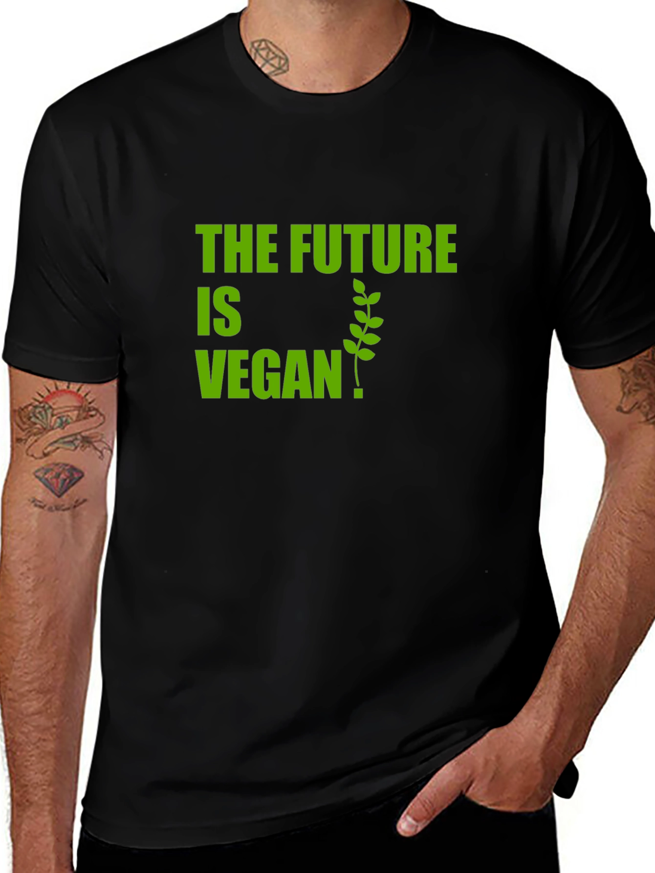 The Future is Vegan T-Shirt - Stylish & Sustainable
