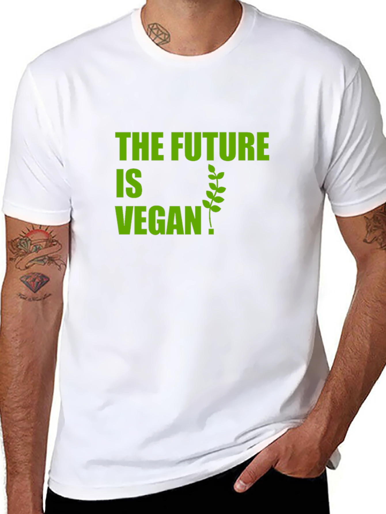 The Future is Vegan T-Shirt - Stylish & Sustainable