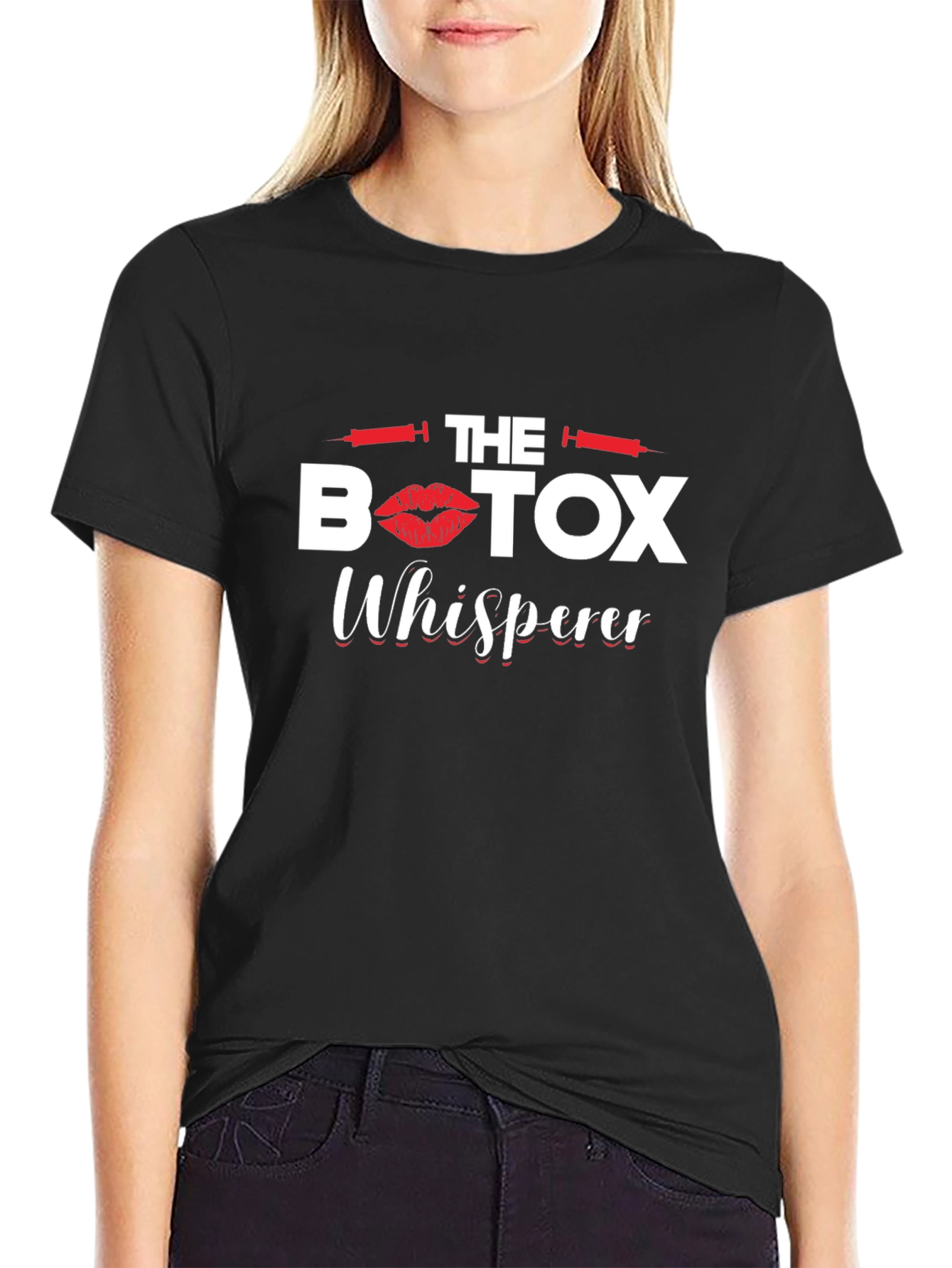 Botox Whisperer Graphic Tee - Stylish Aesthetician Gift