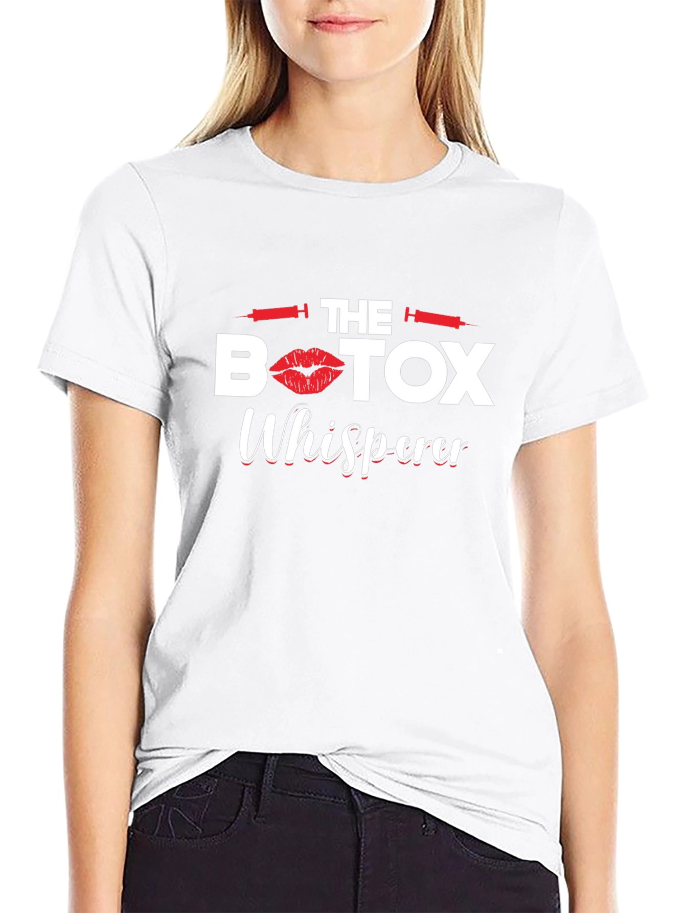 Botox Whisperer Graphic Tee - Stylish Aesthetician Gift