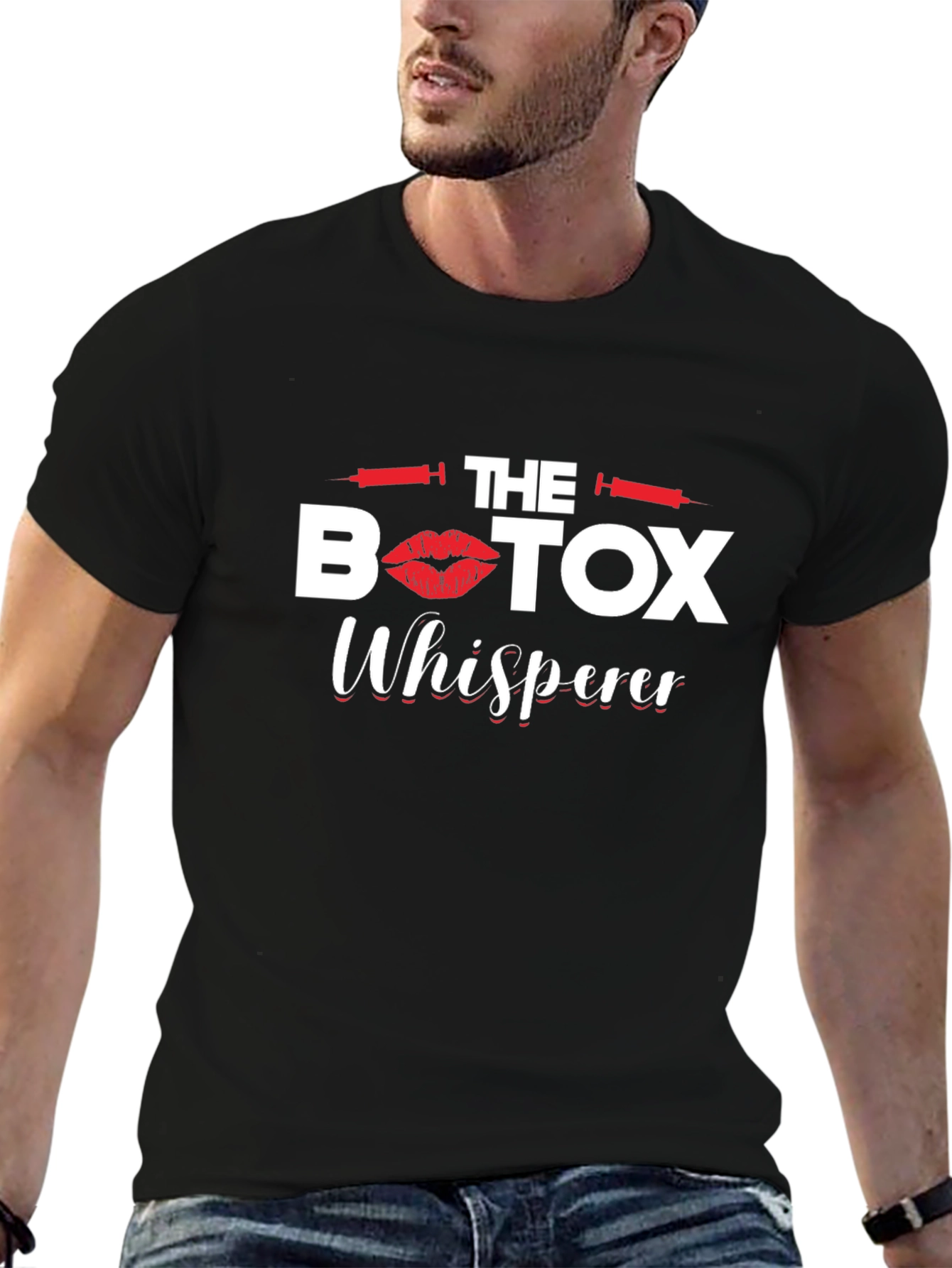 Botox Whisperer Graphic Tee - Stylish Aesthetician Gift