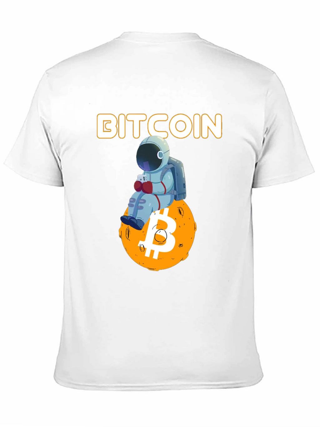 Bitcoin Astronaut T-Shirt Crypto Tee