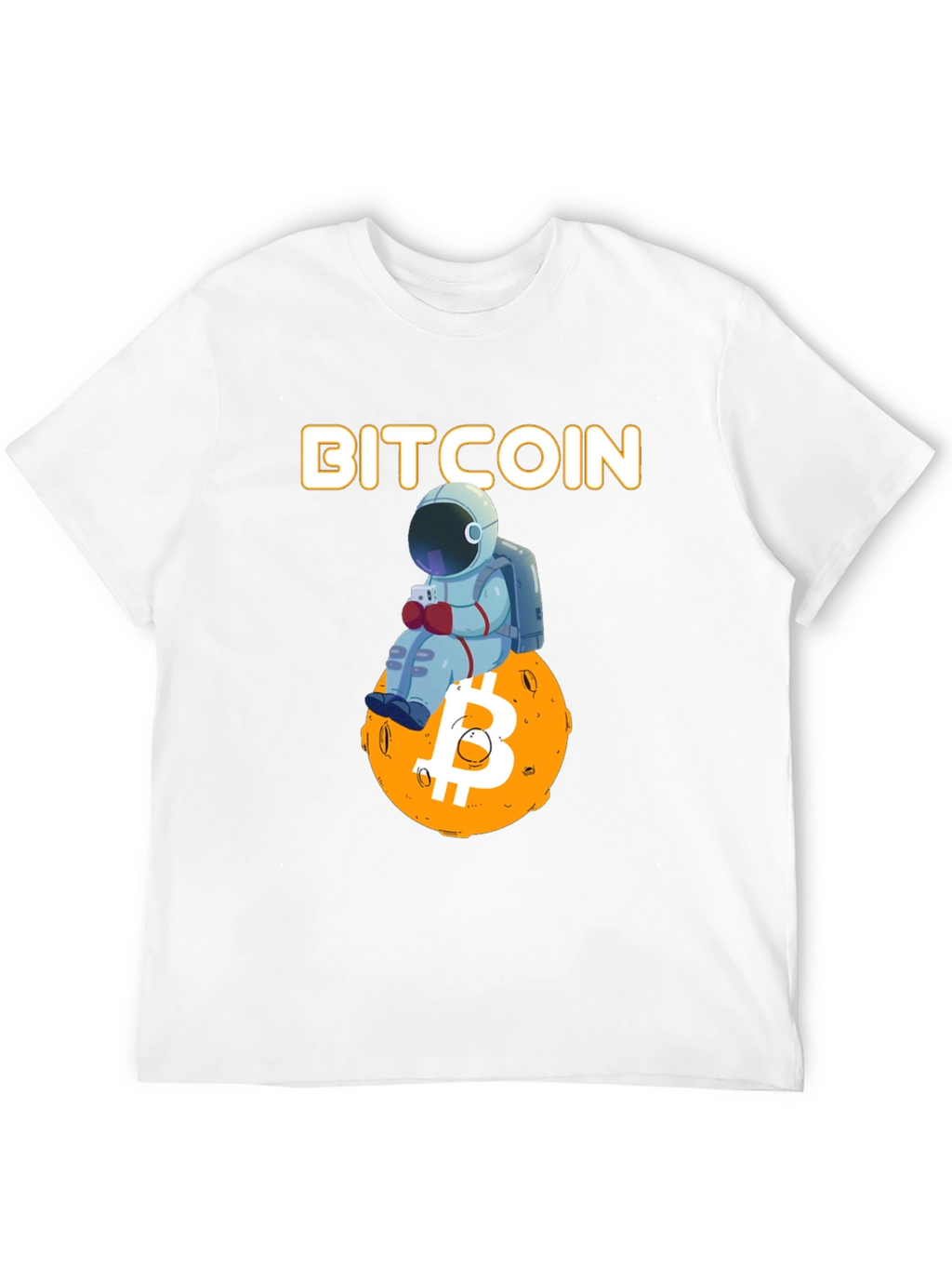 Bitcoin Astronaut T-Shirt Crypto Tee