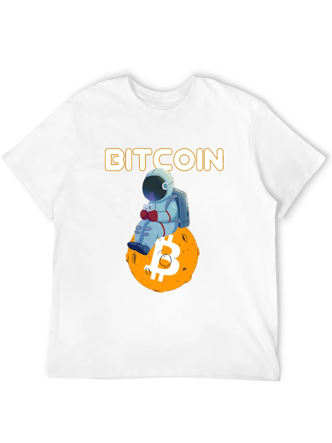 Bitcoin Astronaut T-Shirt Crypto Tee