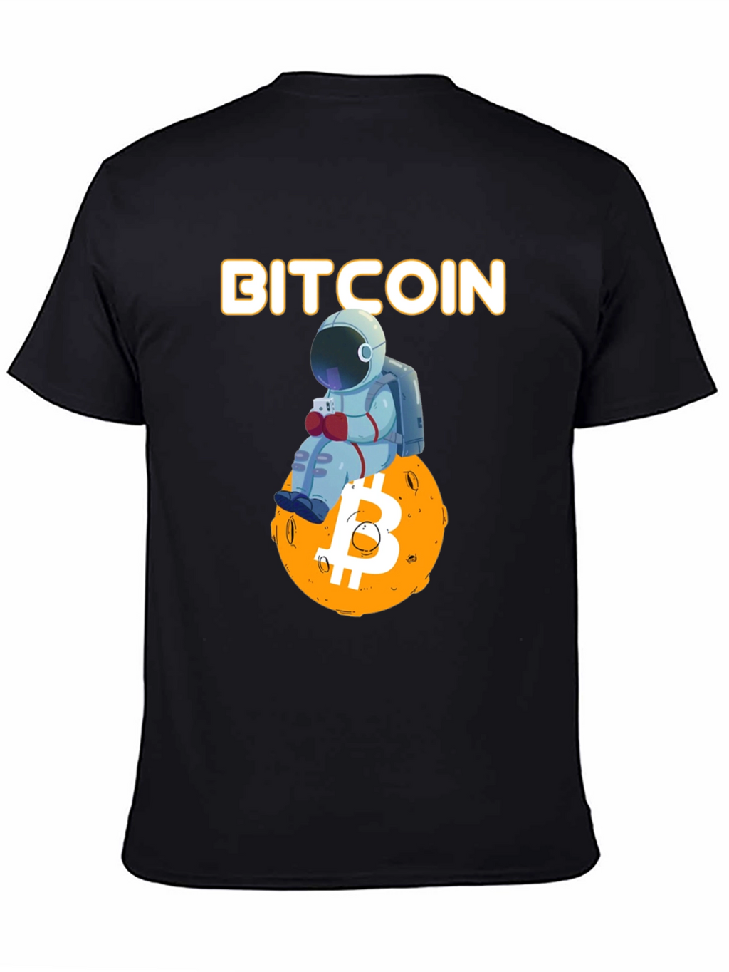 Bitcoin Astronaut T-Shirt Crypto Tee