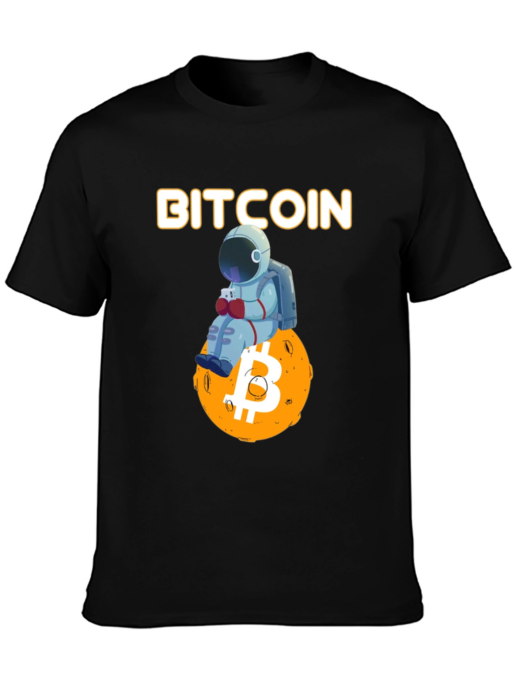 Bitcoin Astronaut T-Shirt Crypto Tee