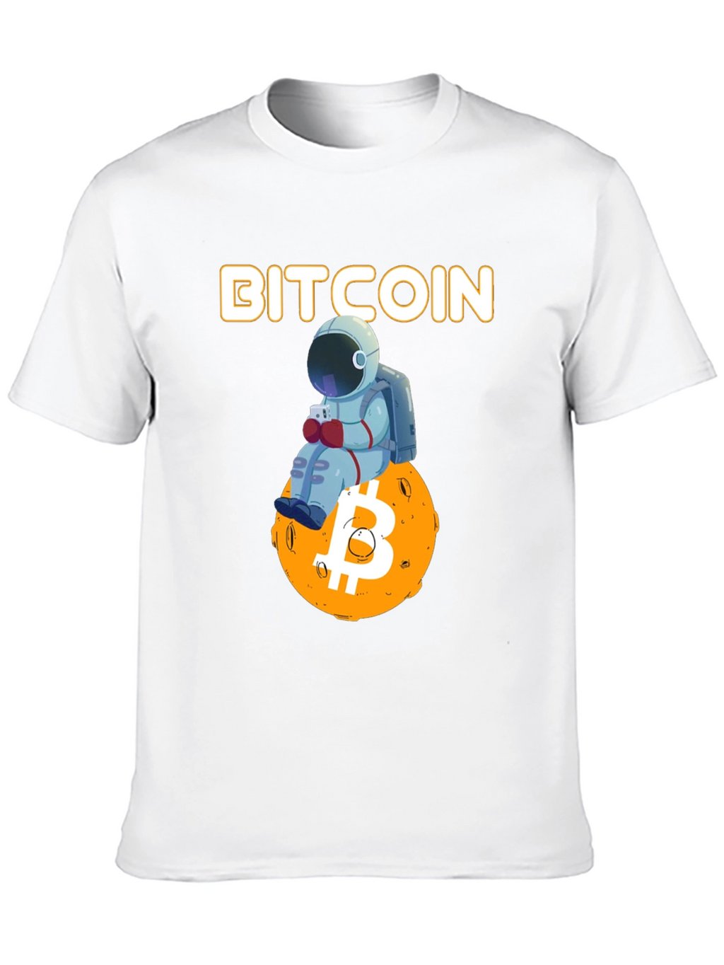 Bitcoin Astronaut T-Shirt Crypto Tee
