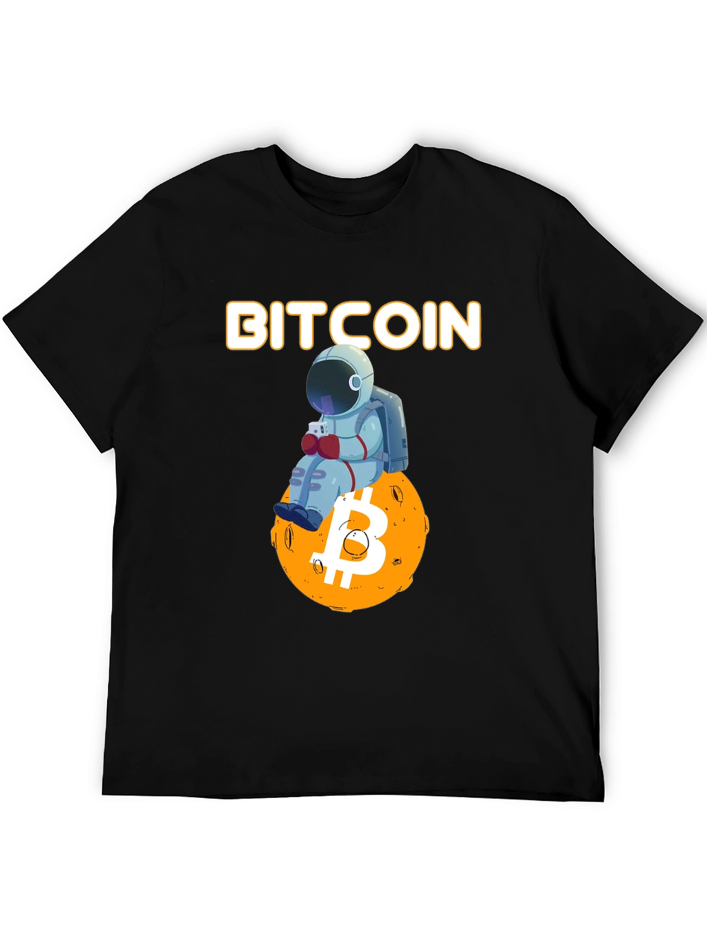 Bitcoin Astronaut T-Shirt Crypto Tee
