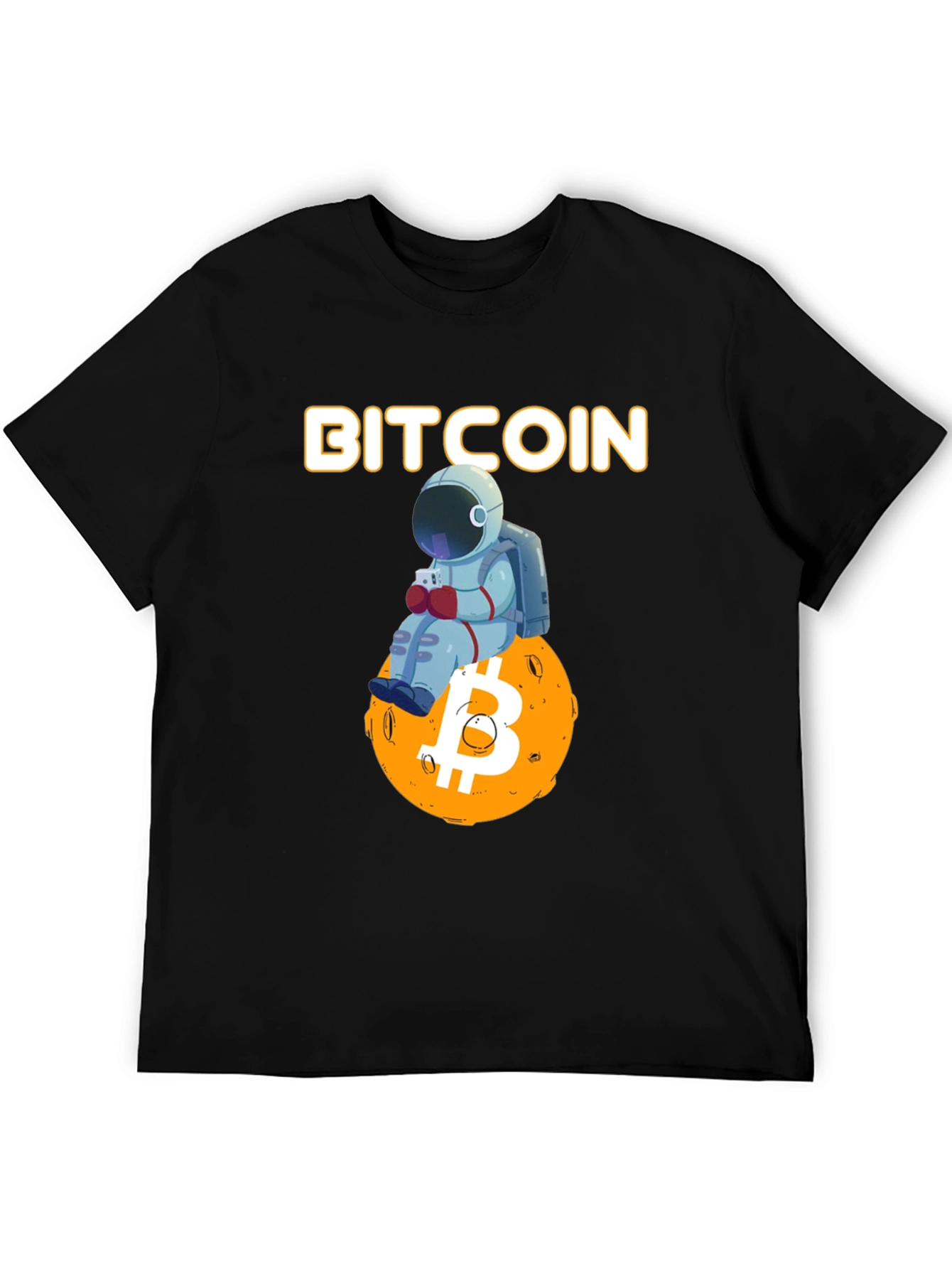 Bitcoin Astronaut T-Shirt Crypto Tee