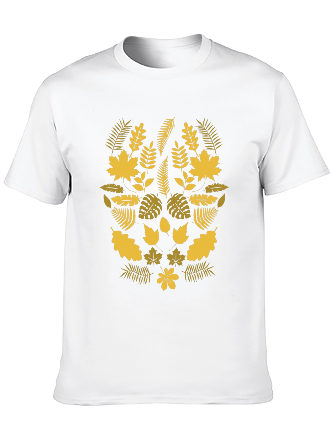 Autumn Leaves Graphic T-Shirt - Nature Inspired Design
