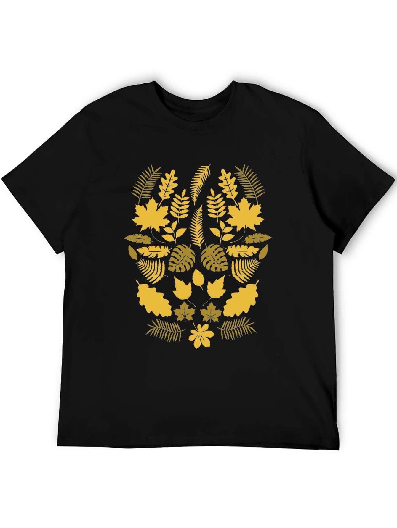 Autumn Leaves Graphic T-Shirt - Nature Inspired Design