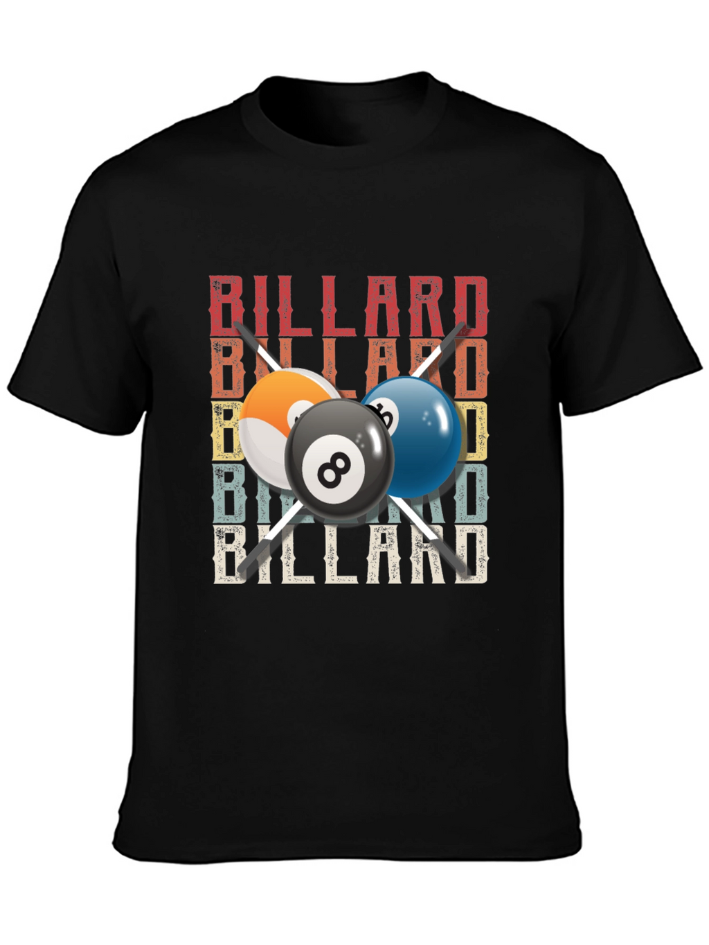 Billiard Balls Graphic T-Shirt