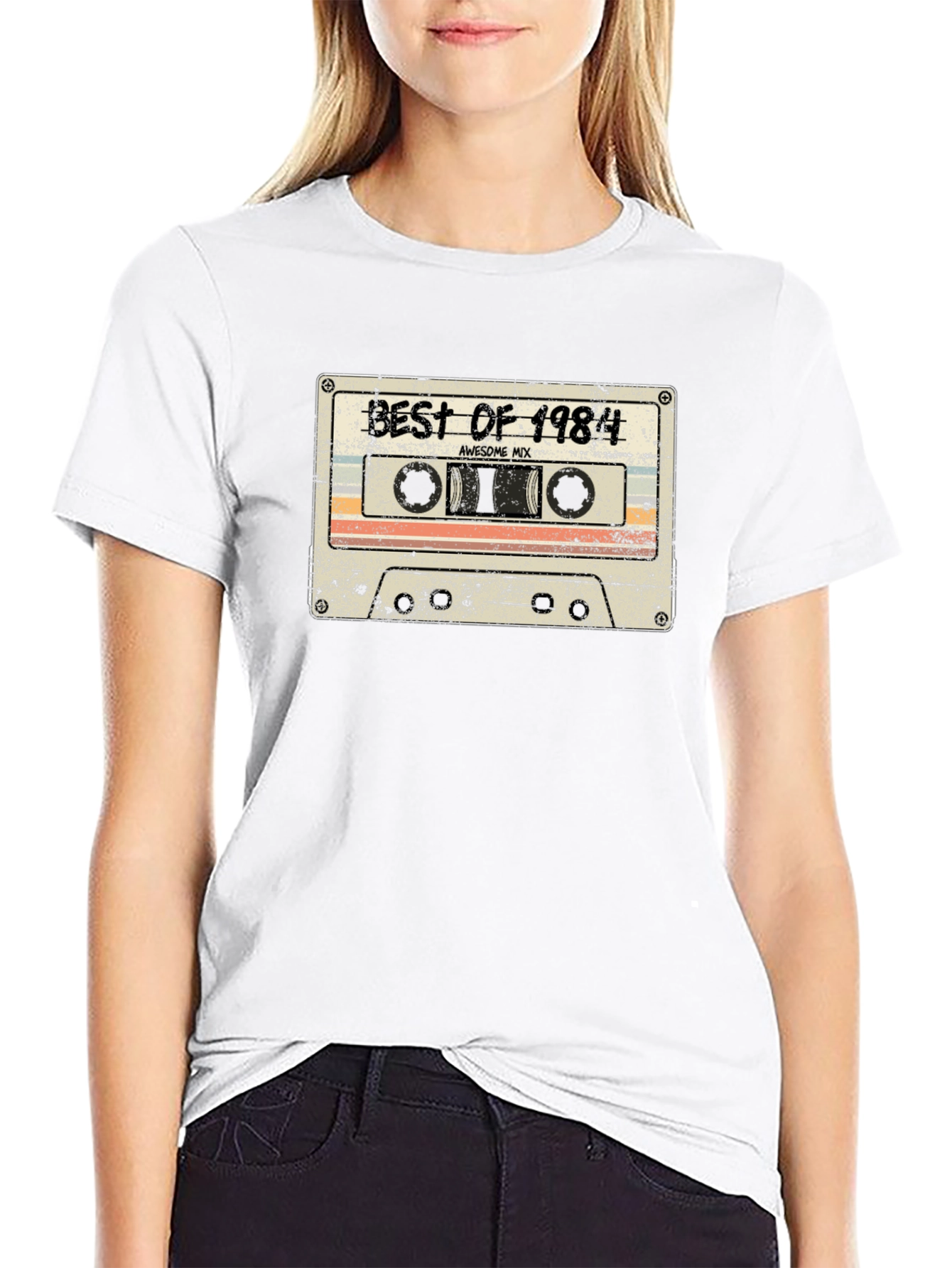 Best of 1984 Cassette Tape Graphic T-Shirt