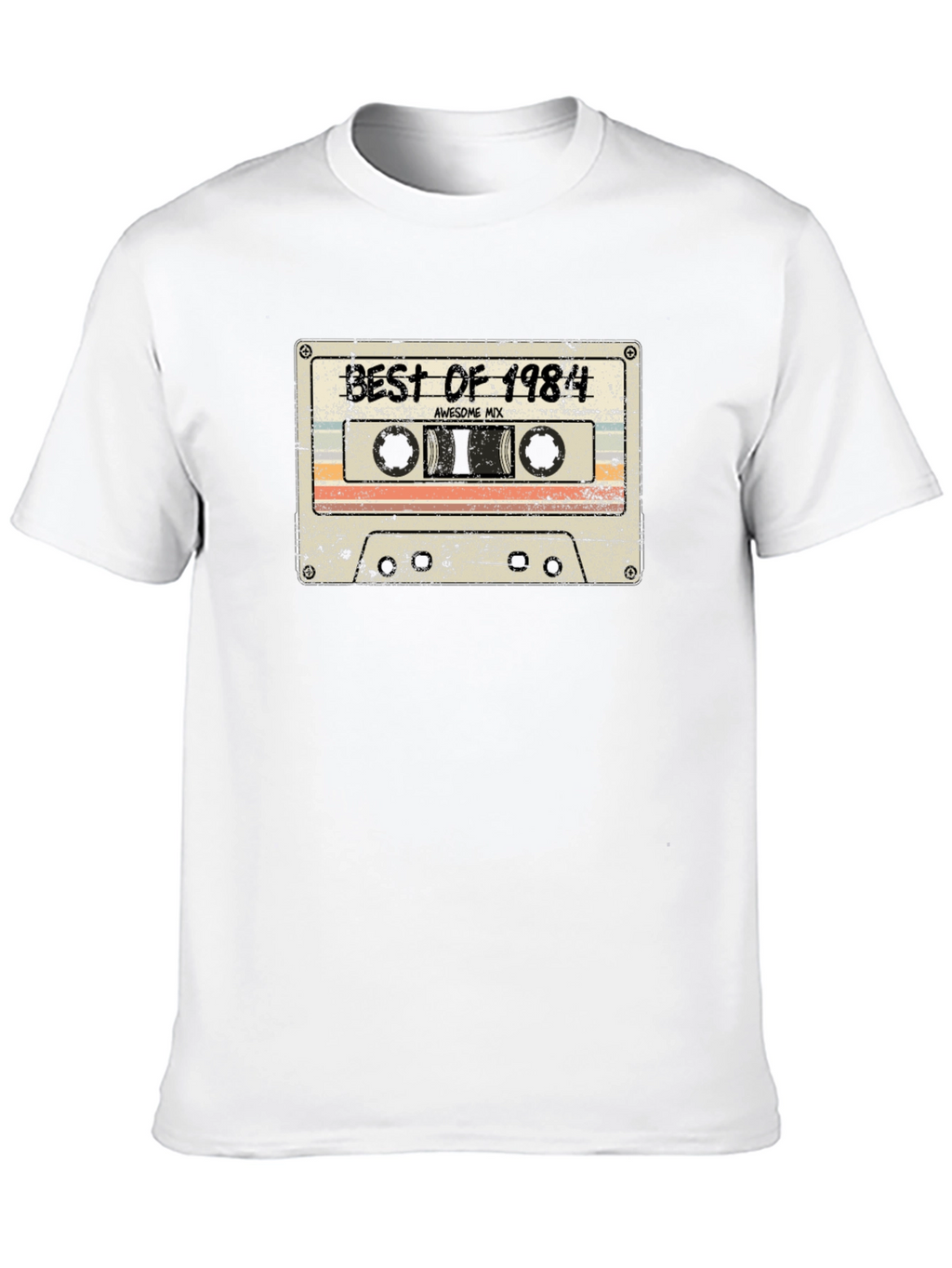 Best of 1984 Cassette Tape Graphic T-Shirt
