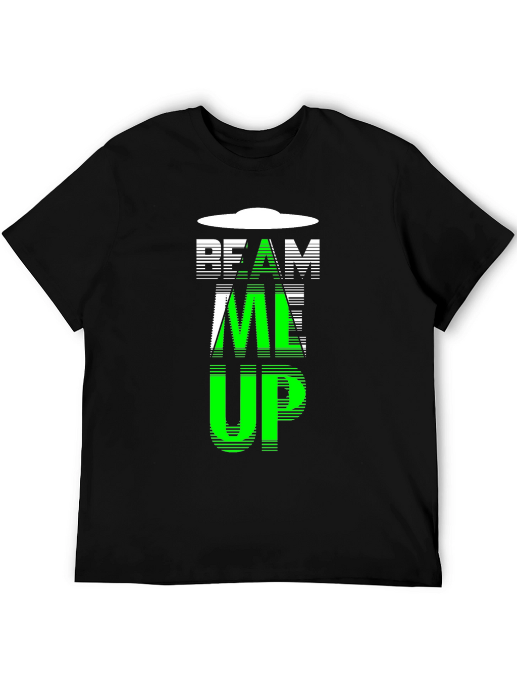 Beam Me Up UFO Graphic Novelty T-Shirt