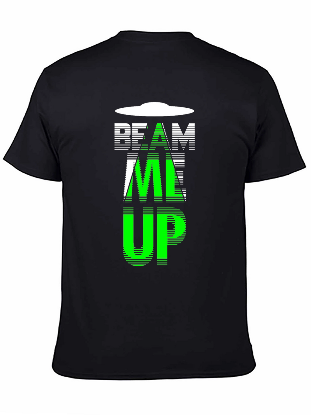 Beam Me Up UFO Graphic Novelty T-Shirt