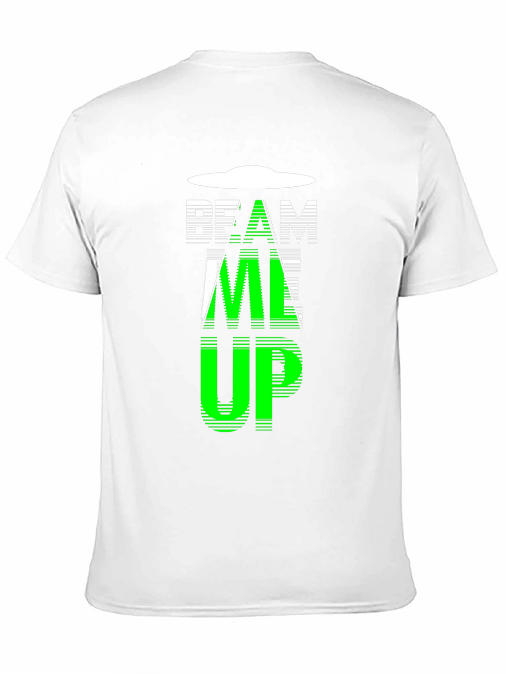 Beam Me Up UFO Graphic Novelty T-Shirt
