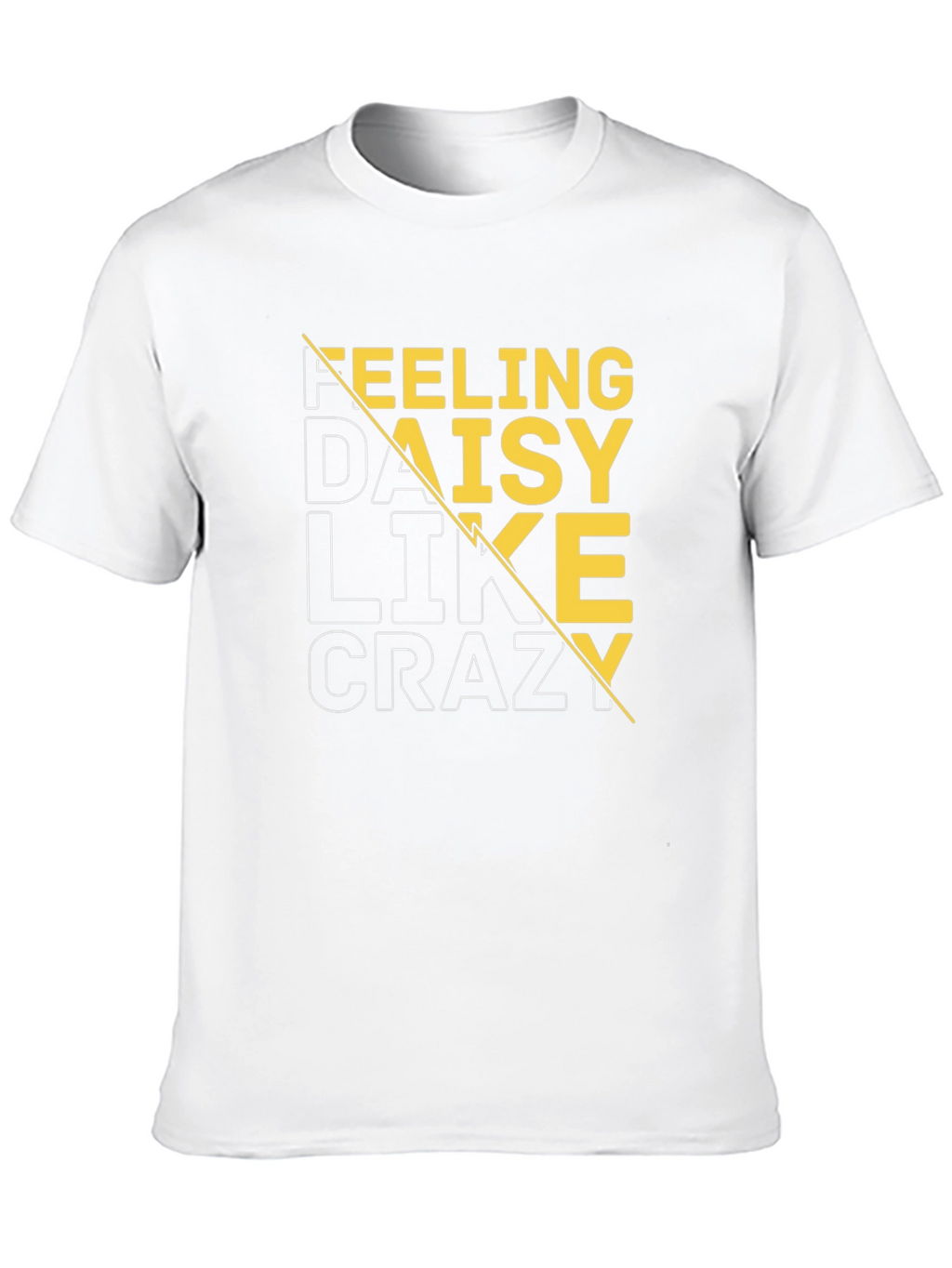 Feeling Daisy Like Crazy Black Graphic Tee