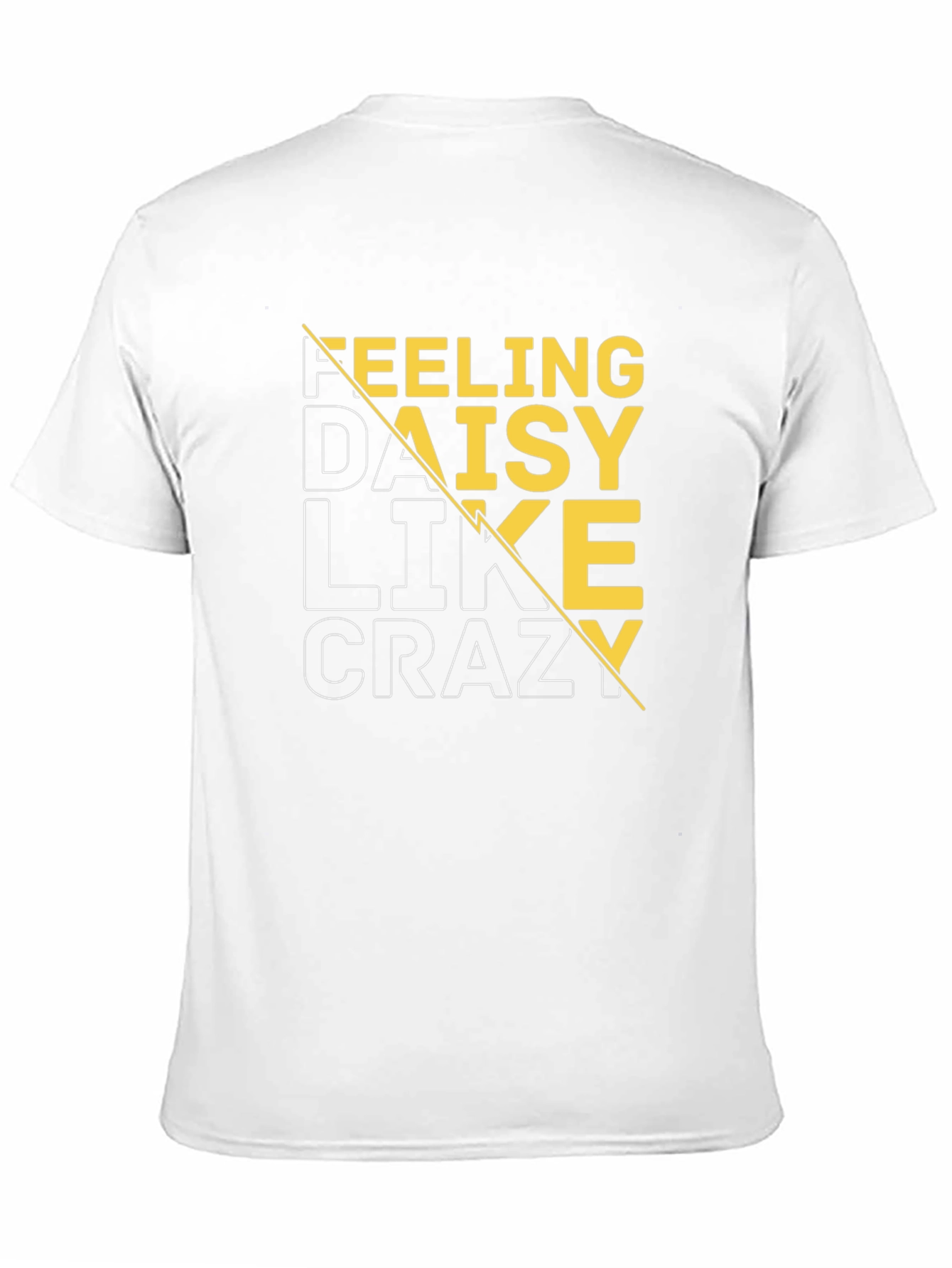 Feeling Daisy Like Crazy Black Graphic Tee