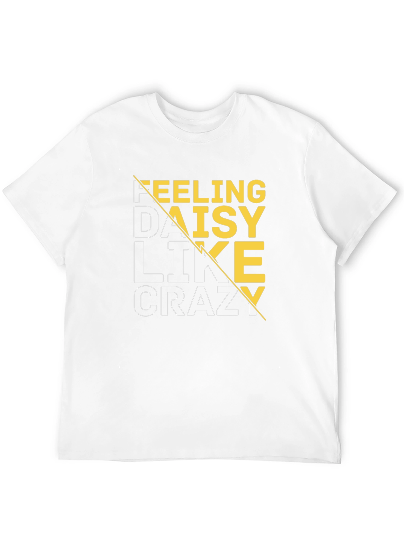 Feeling Daisy Like Crazy Black Graphic Tee