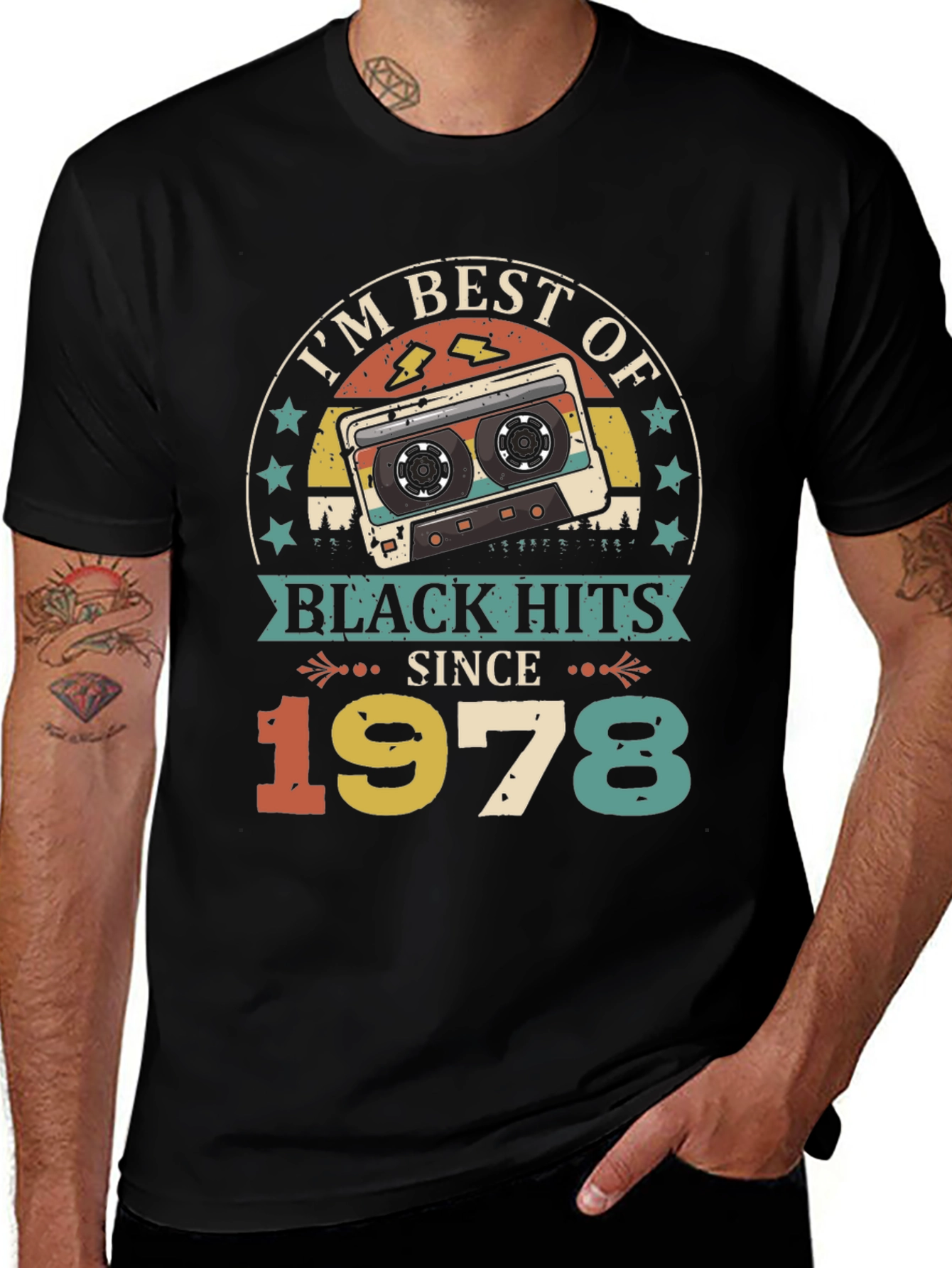 Best of Black Hits Since 1978 Retro T-Shirt