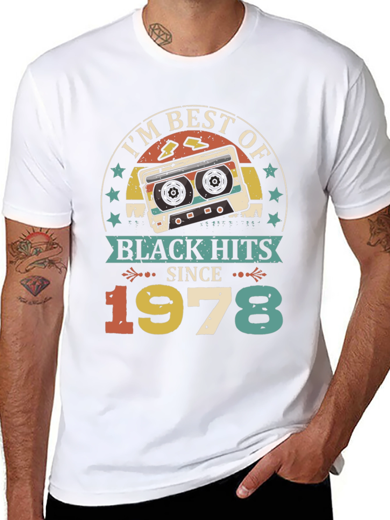Best of Black Hits Since 1978 Retro T-Shirt