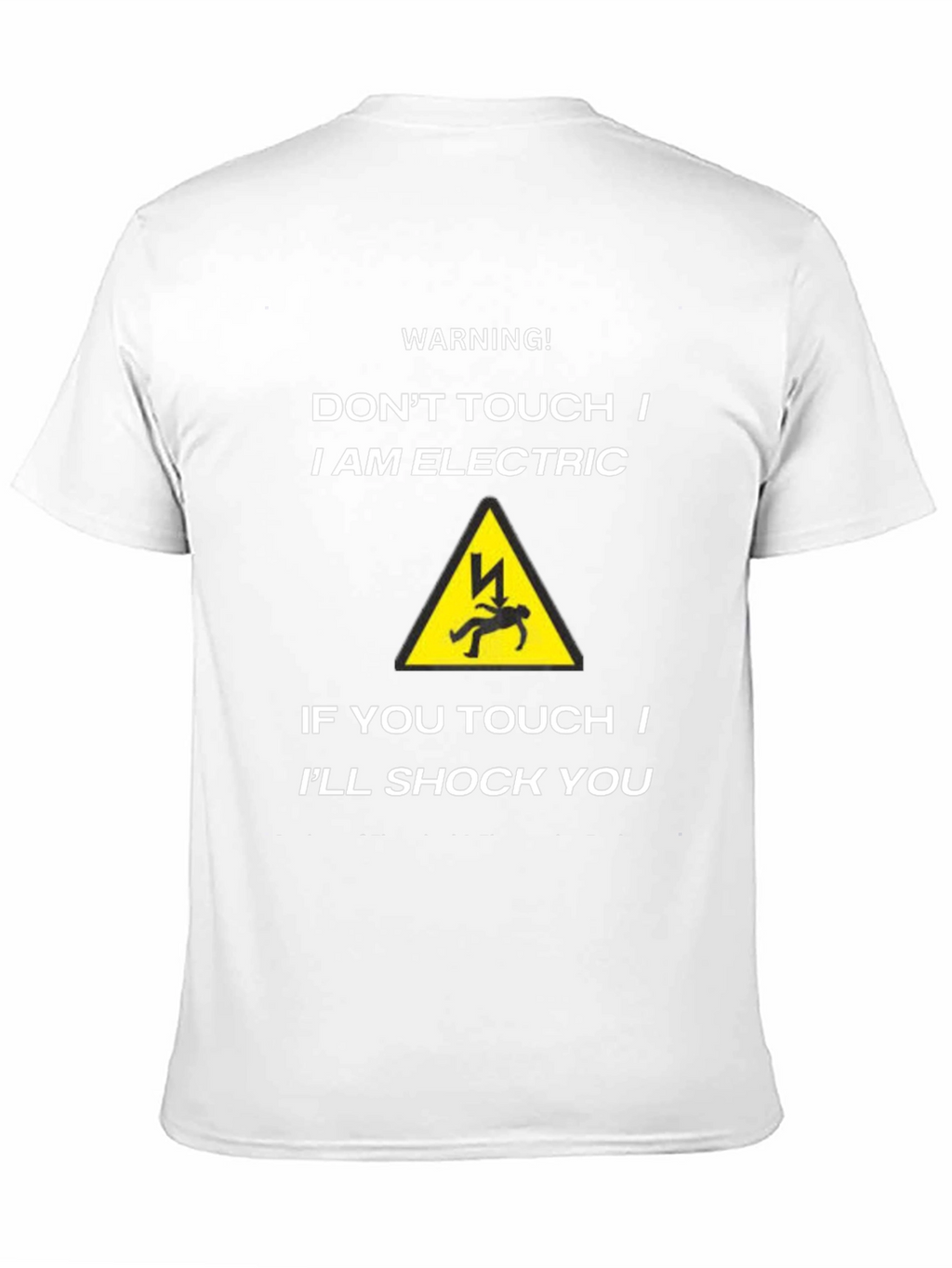 Electric Shock Warning T-Shirt