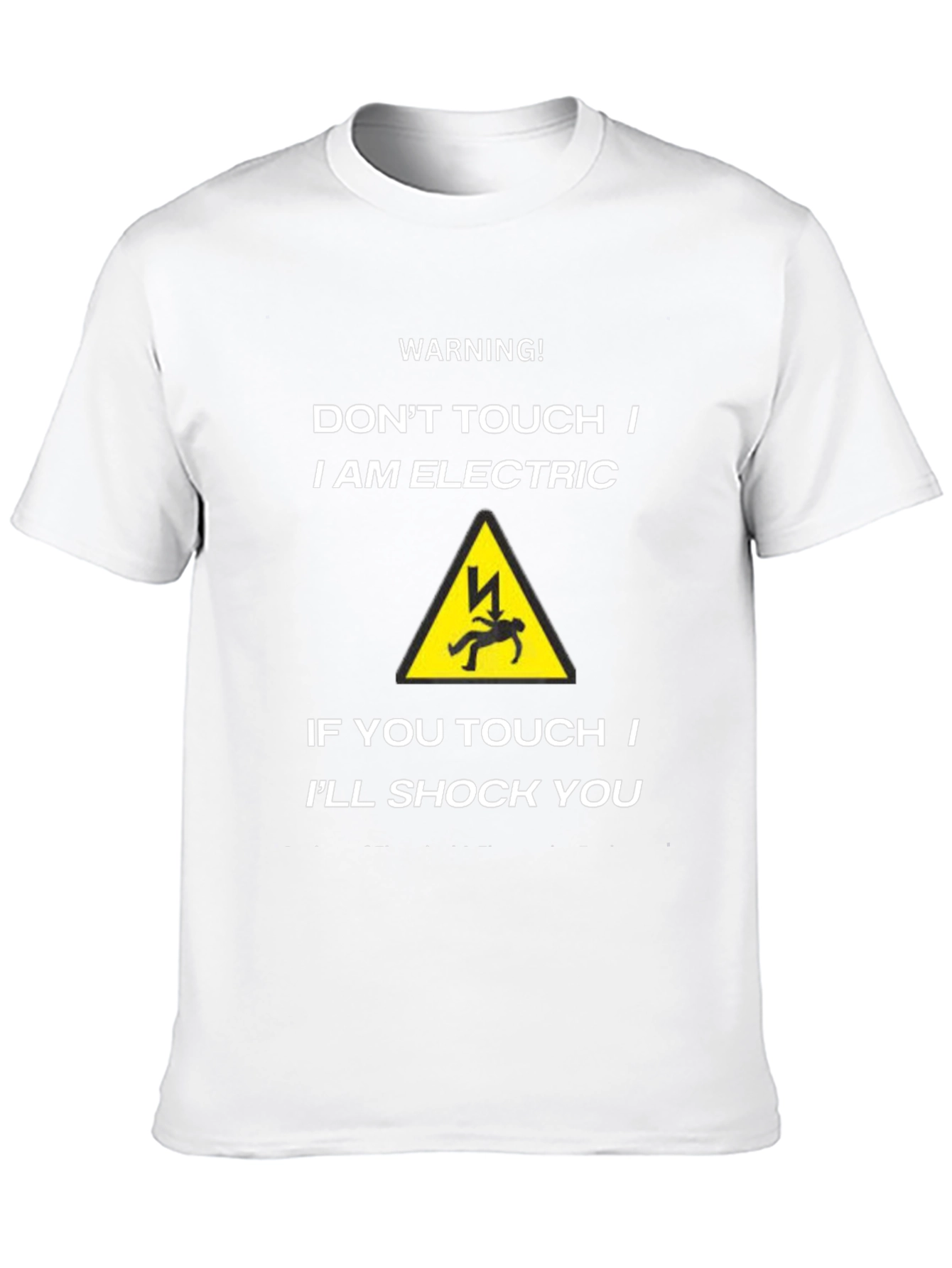 Electric Shock Warning T-Shirt
