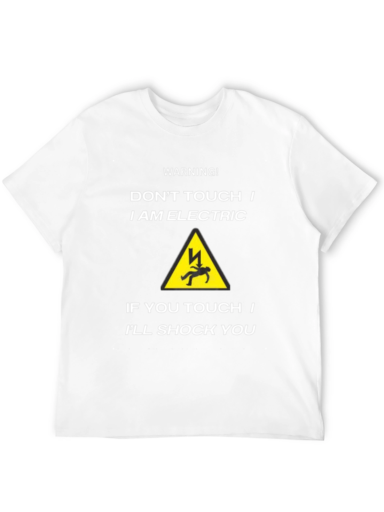 Electric Shock Warning T-Shirt